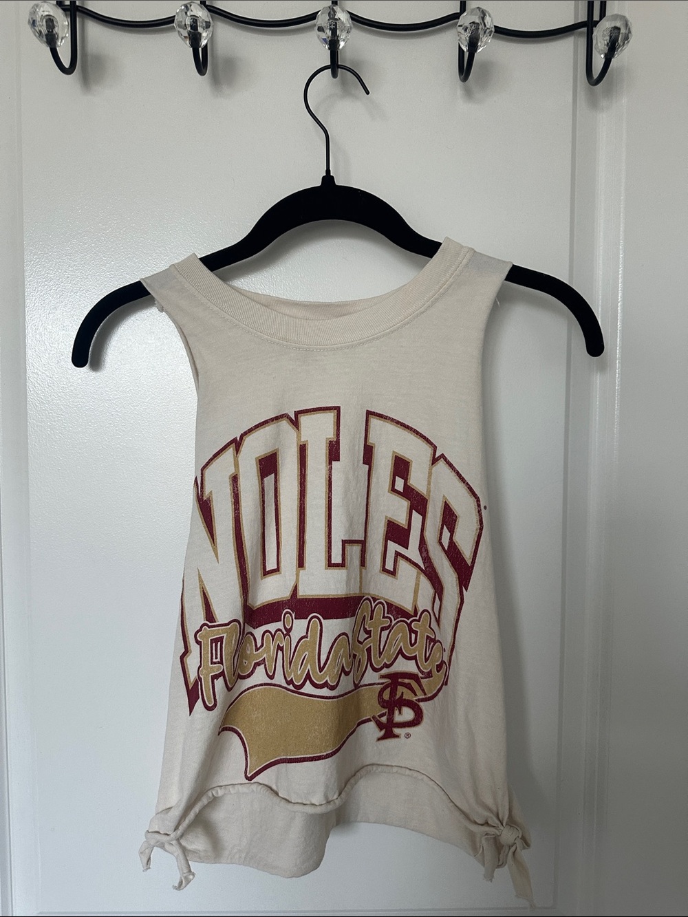 Florida State Seminoles Noles Graphic Crop Tank